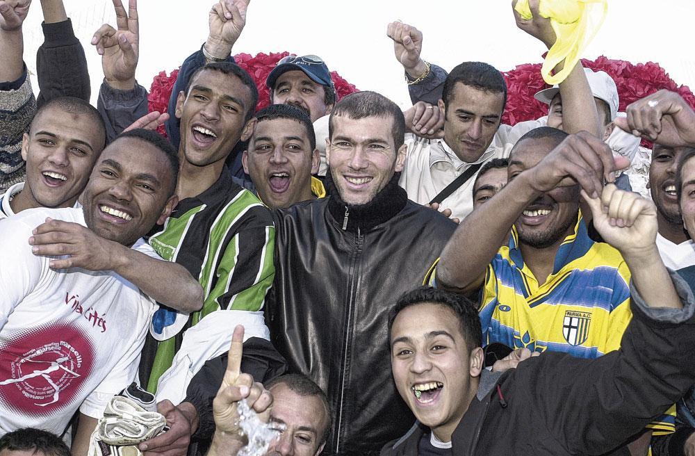 En 2002, Zidane est plus populaire que jamais dans son quartier