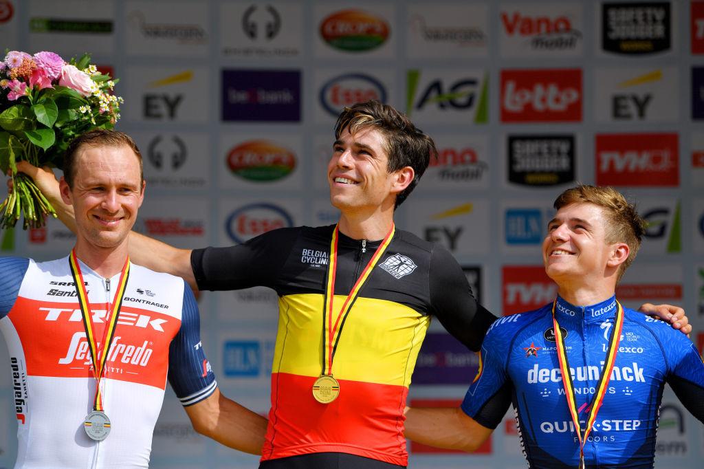 Wout Van Aert et Remco Evenepoel aimeraient bien se retrouver sur le podium samedi, mais peut-être pas dans le même ordre.