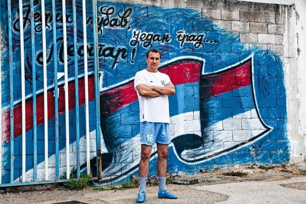 Rajko Miceta, le coach de Leotar, a grandi dans le même quartier que Gojko Cimirot.