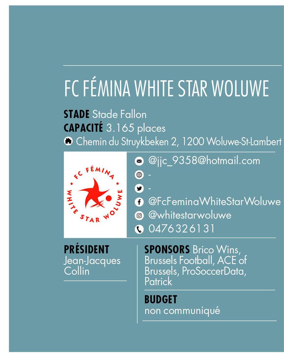 FC Fémina White Star Woluwe: toujours faire mieux avec les moyens du bord