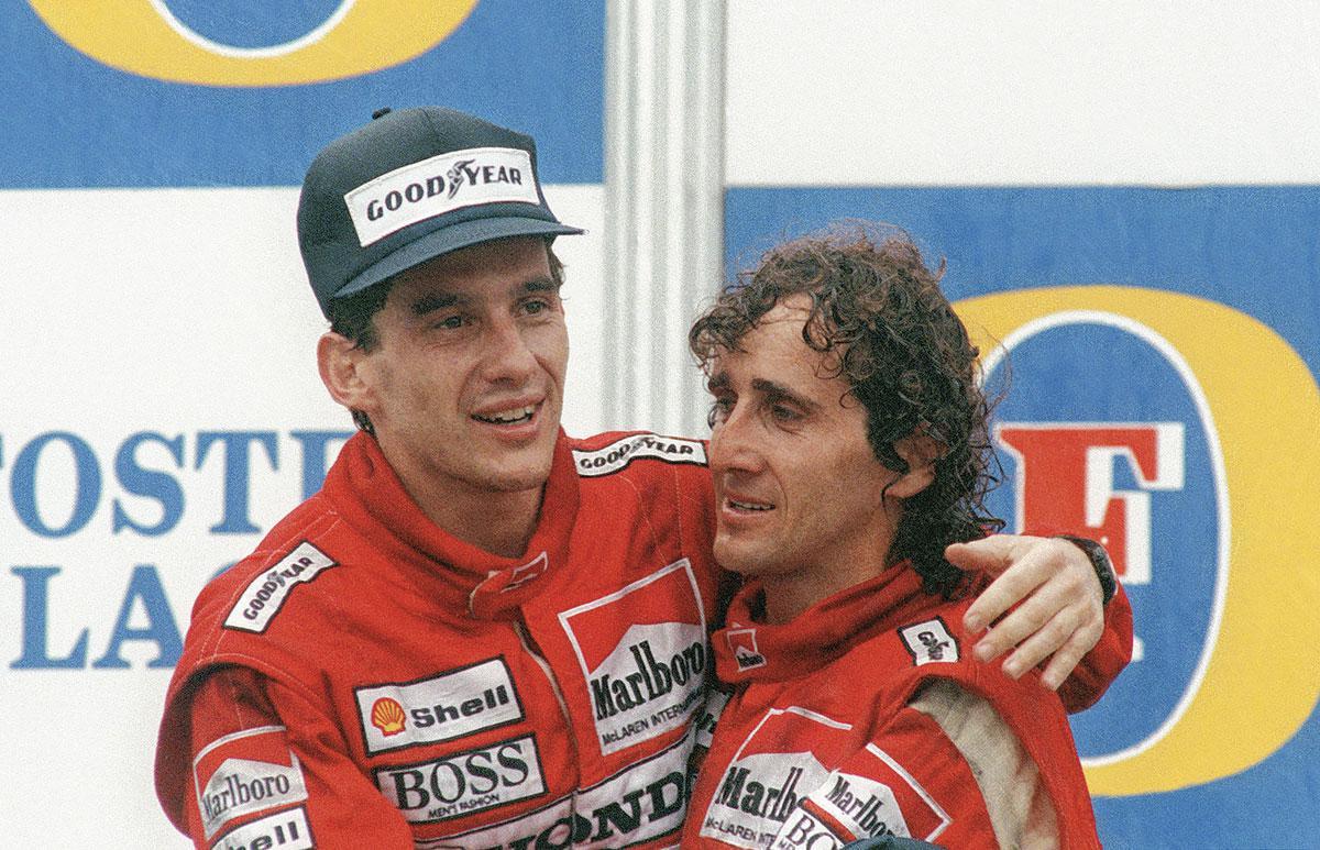 En 1988, Ayrton Senna et Alain Prost étaient équipiers au sein de l'écurie Ferrari. Cela ne les a pas empêchés de se battre férocement pour remporter le championnat.