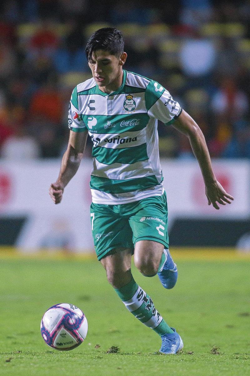 Gerardo Arteaga sous le maillot de Santos Laguna, un club situé dans le désert du nord du Mexique.