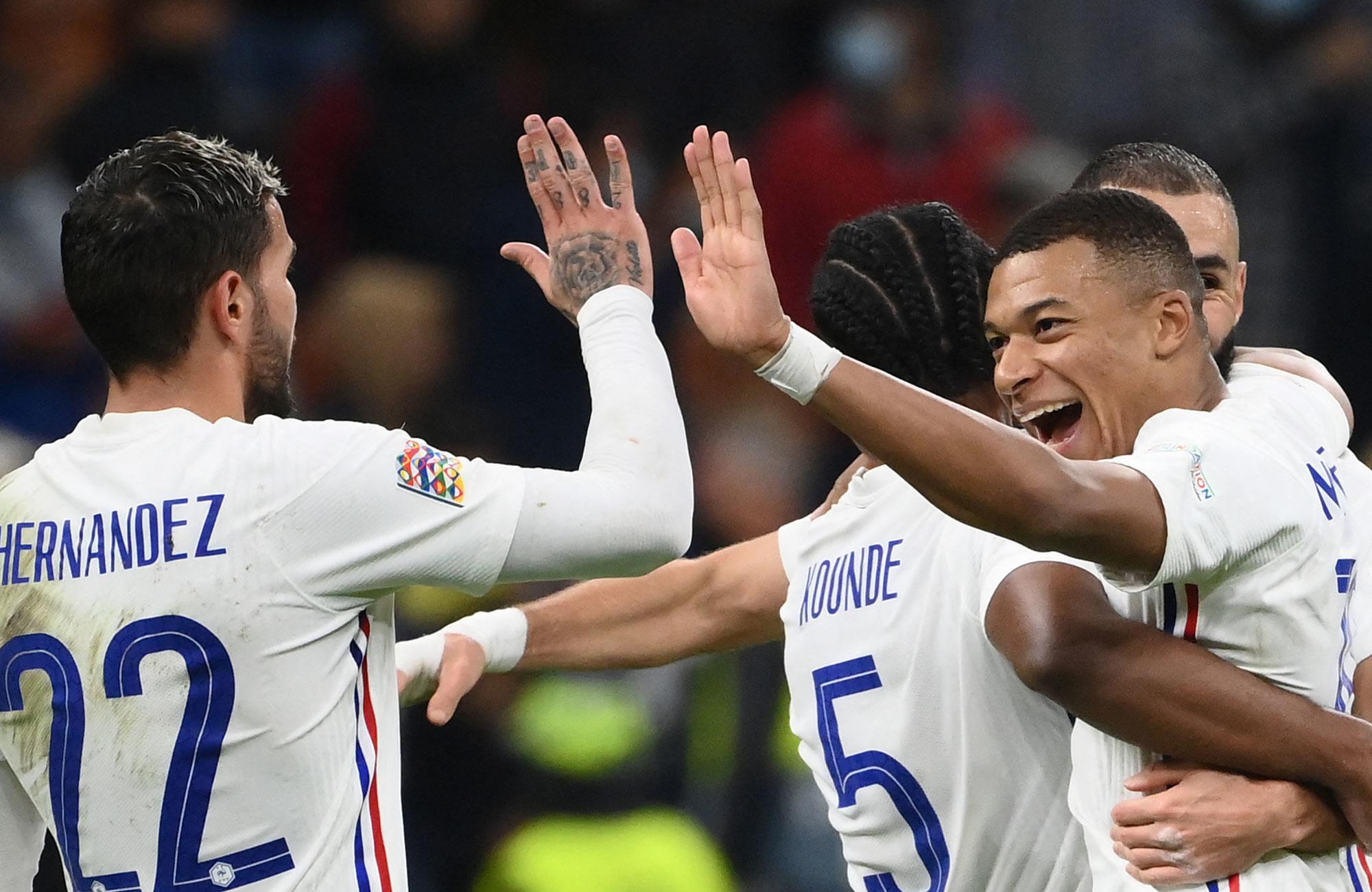 Ligue des nations: la France bat l'Espagne 2-1 en finale