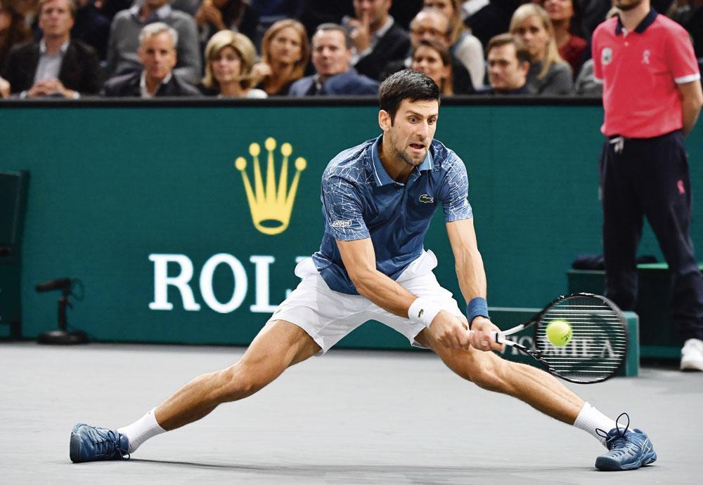 Novak Djokovic, affûté comme nul autre sur les courts.