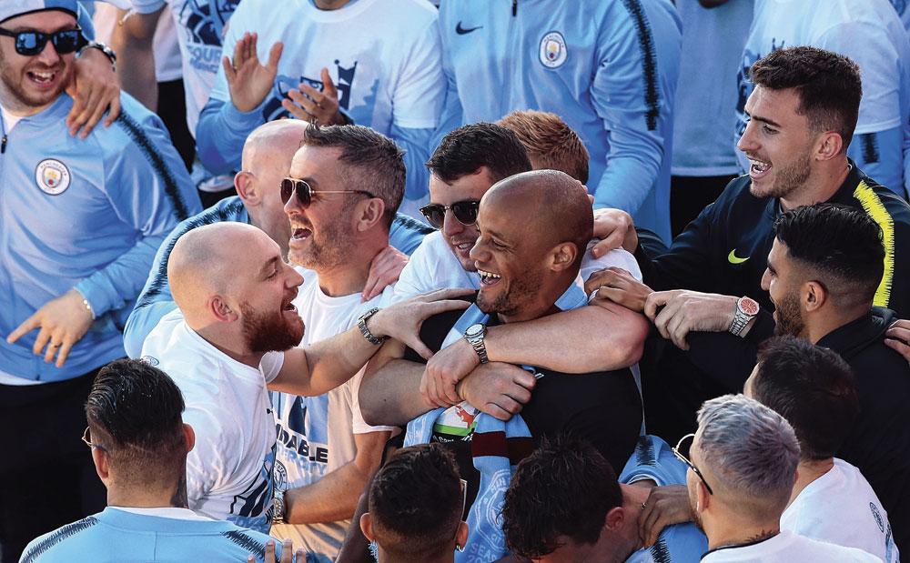 Vince the Prince, le héros absolu de Manchester City.