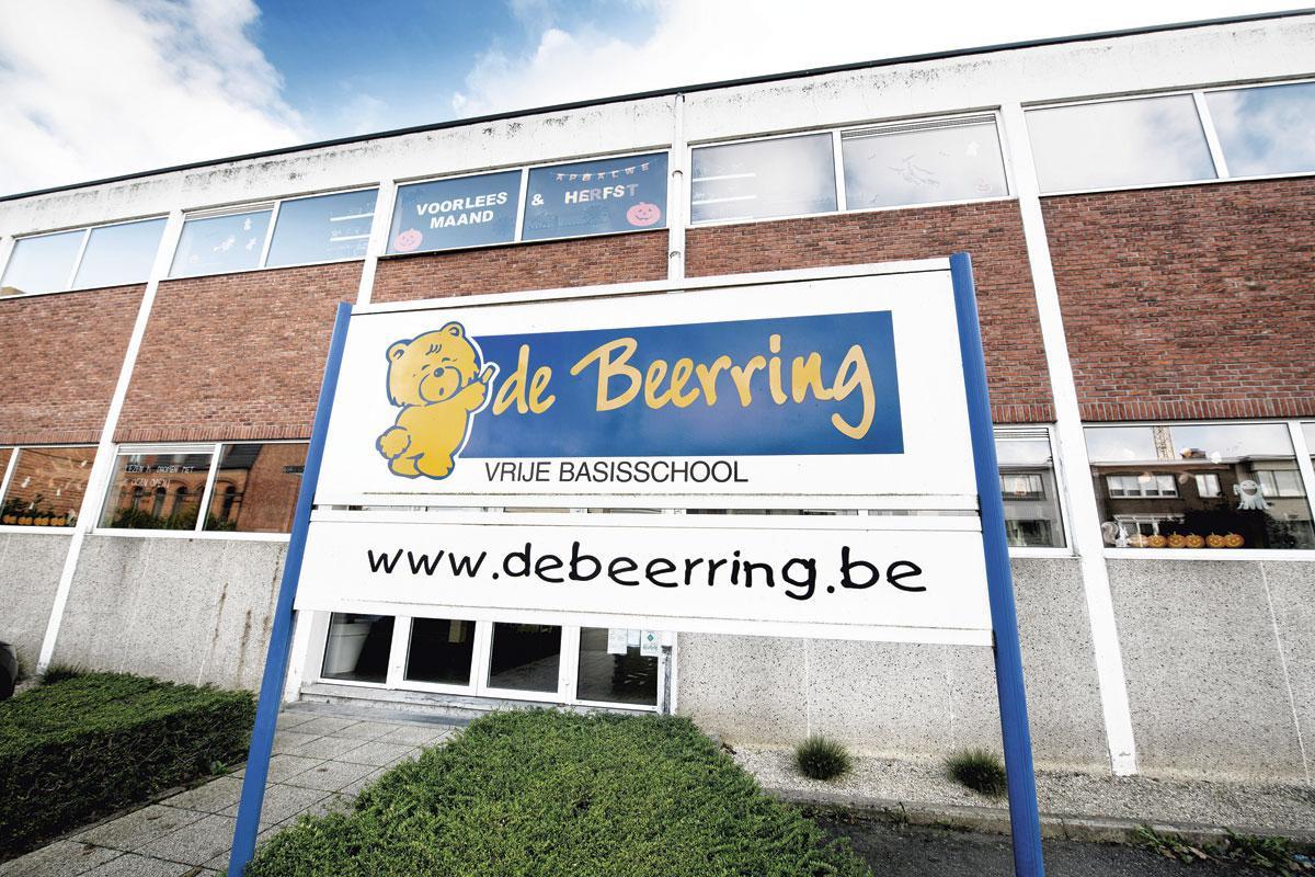 Le Beerring, l'école de Dante Vanzeir jusqu'à ses onze ans. Un établissement que le jeune garçon pouvait rejoindre à pied depuis chez lui.
