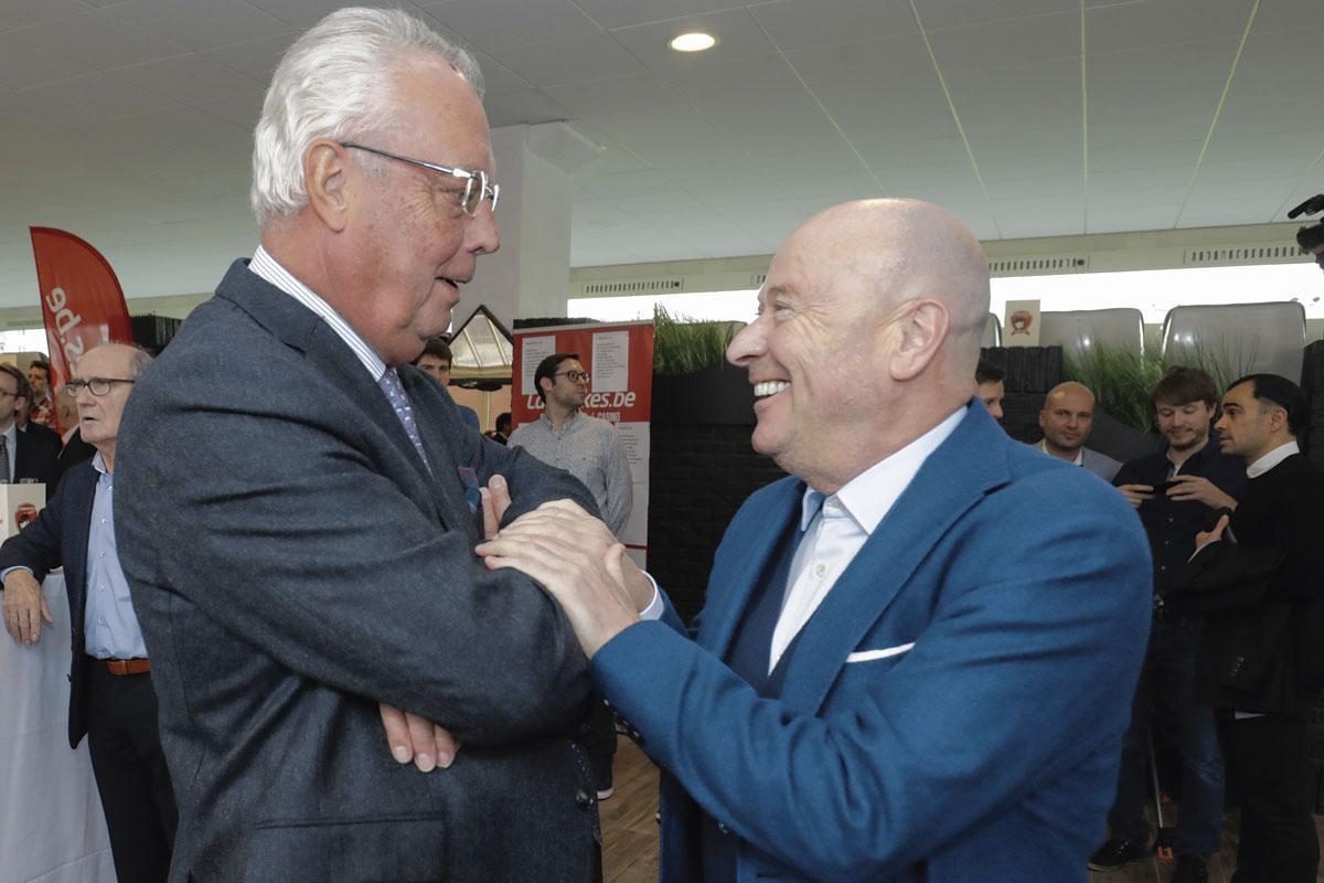 Don Luciano a toujours entretenu de bonnes relations avec Roger Vanden Stock, qui a tenté de l'attirer à Anderlecht par le passé.