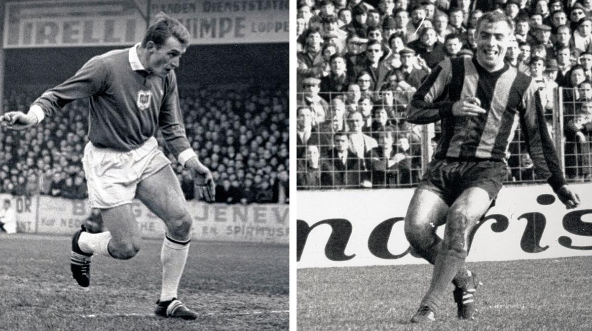 Paul Van Himst et Raoul Lambert ont marqué, à eux deux, 23 buts dans des matches opposant Anderlecht à Bruges.