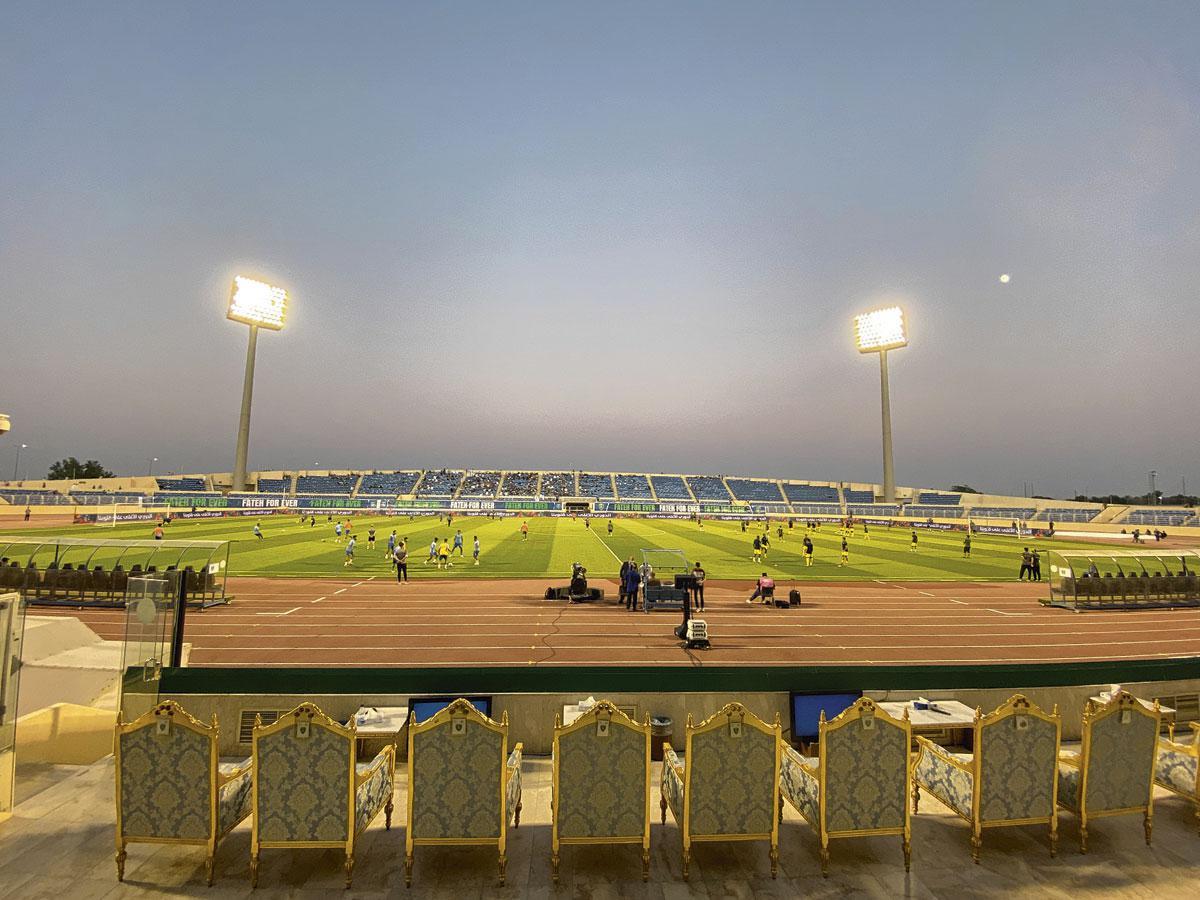Le Prince Abdullah bin Jalawi Stadium d'Al-Fateh.