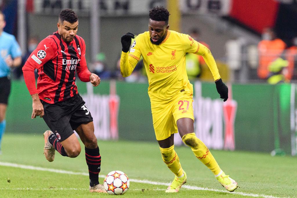 Divock Origi goûtera-t-il aux joies d'un nouveau duel contre l'AC Milan en passant en Serie A ? (Ici en Champions League avec Liverpool)