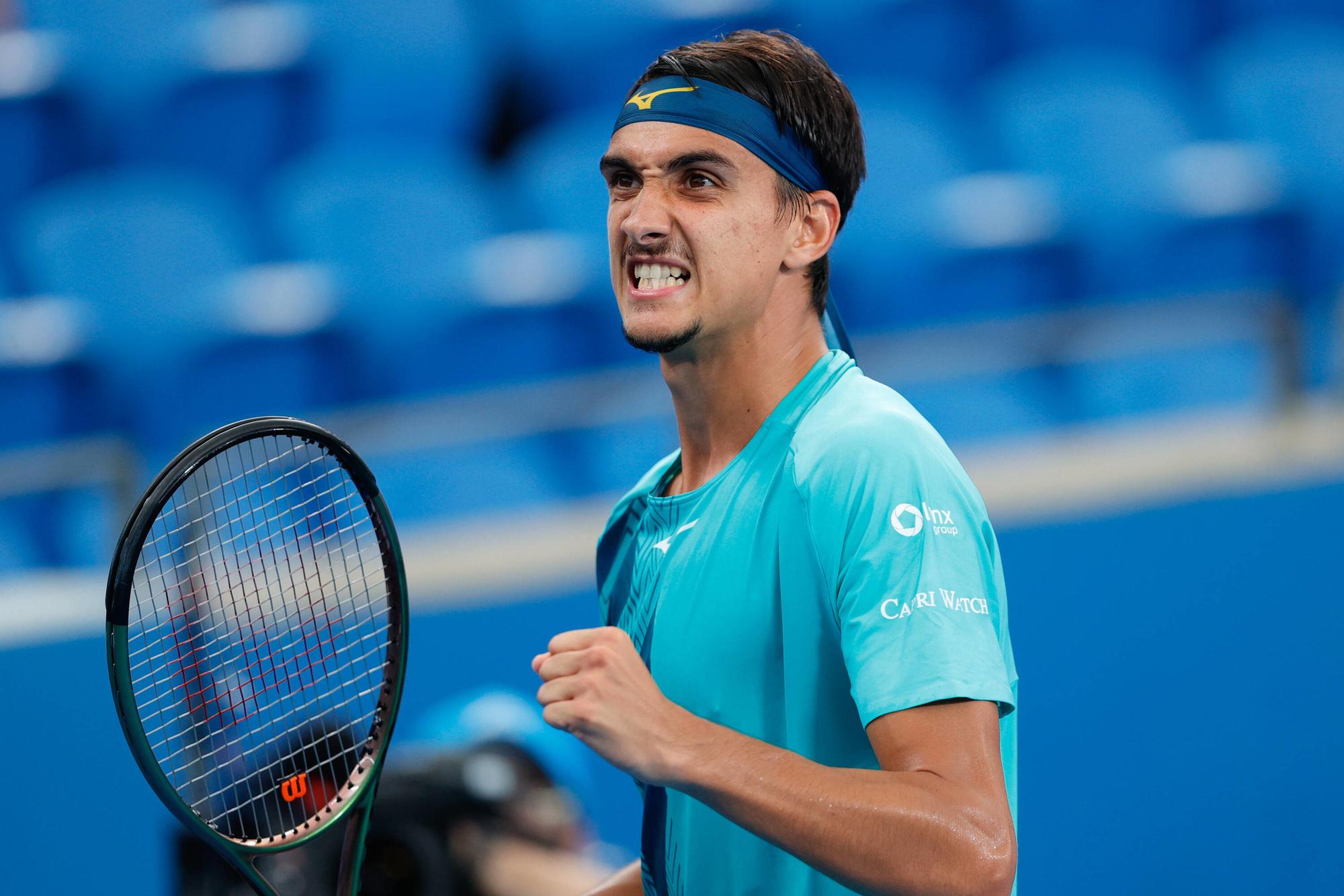 Leonardo Sonego espère profiter de l'absence de Novak Djokovic dans le haut du tableau pour aller loin dans le tournoi.