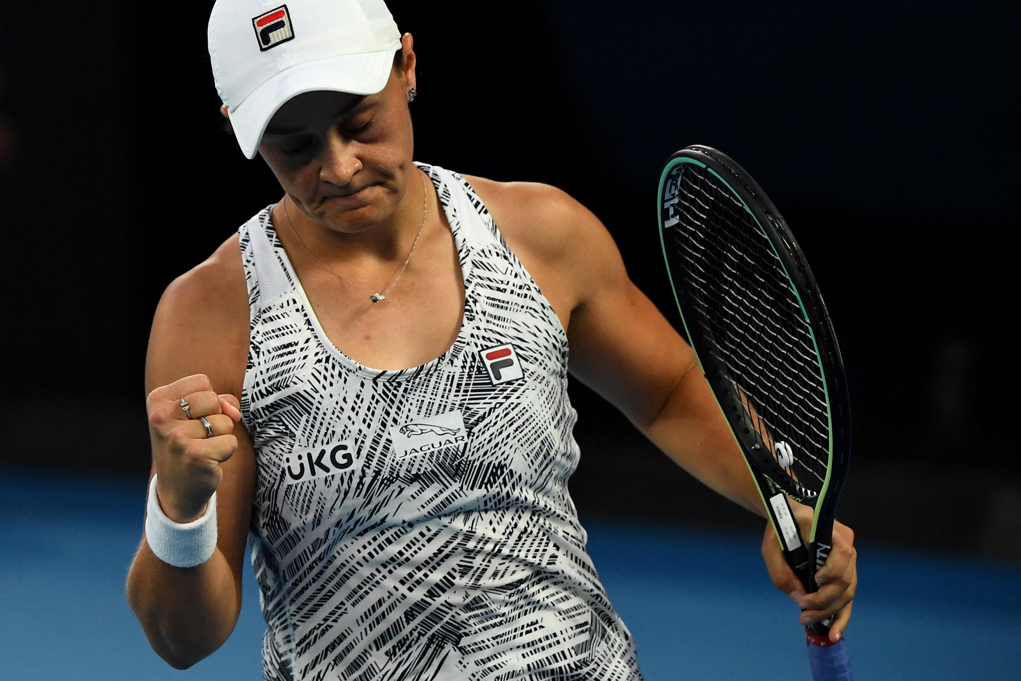 Ashleigh Barty continue de passer ses adversaires à la machine.