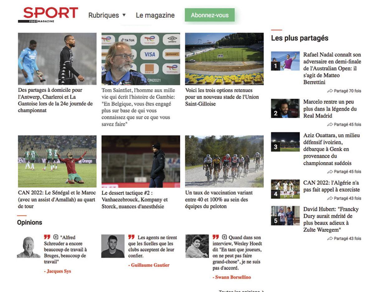 Sportmagazine.be