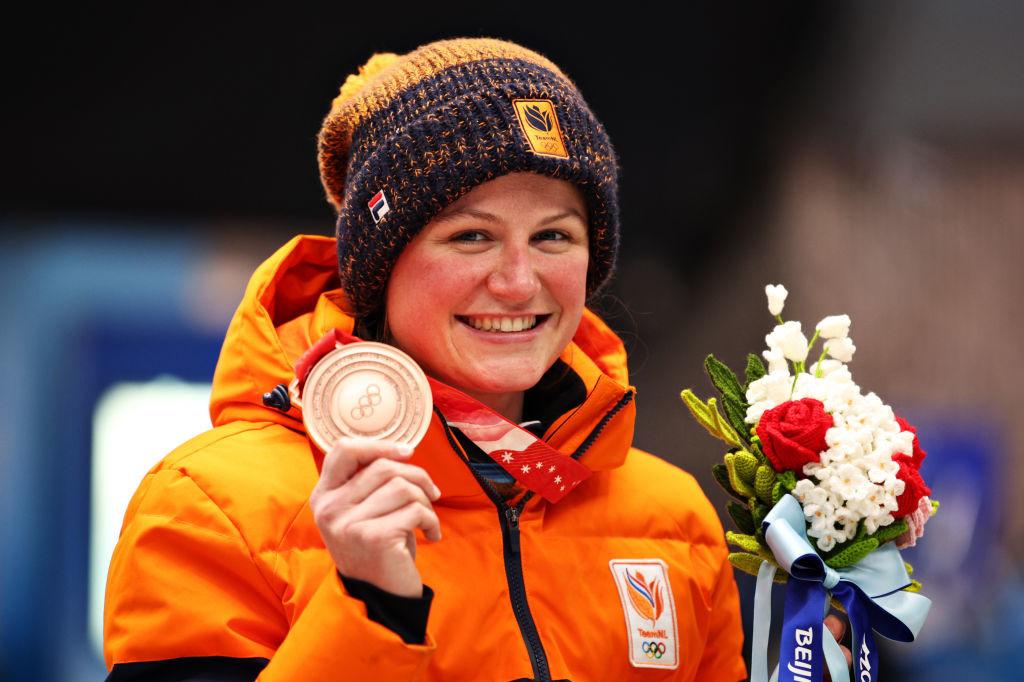 Grâce à Kimberley Bos, les Néerlandais remportent une médaille dans une discipline autre que le patinage de vitesse.