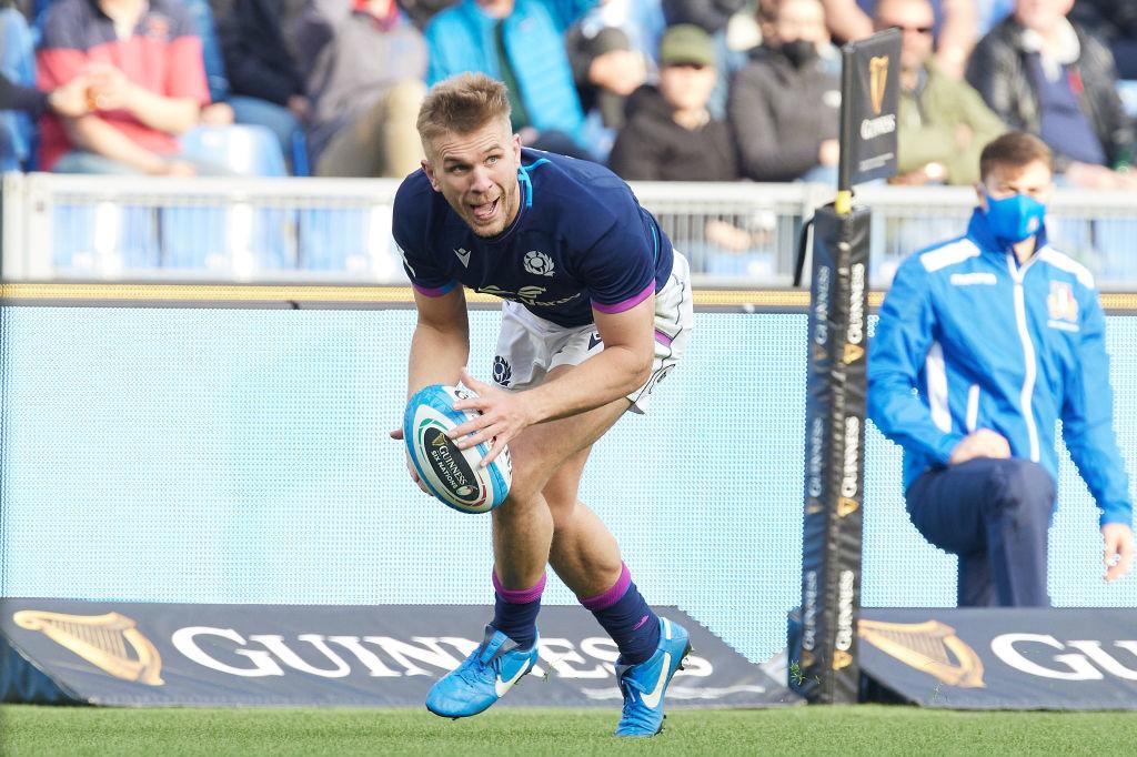 Chris Harris a marqué deux essais contre l'Italie.