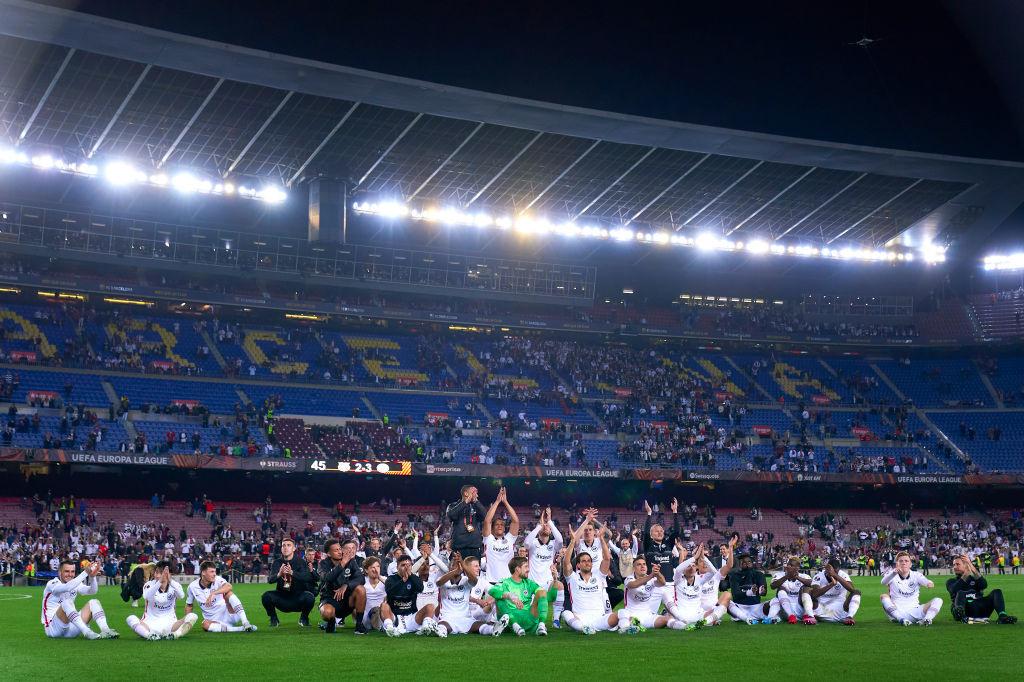 L'Espagne sourit toujours à l'Eintracht Francfort depuis 1970. Cette saison, les Allemands s'étaient aussi imposés au Bétis Séville et au Camp Nou du FC Barcelone.