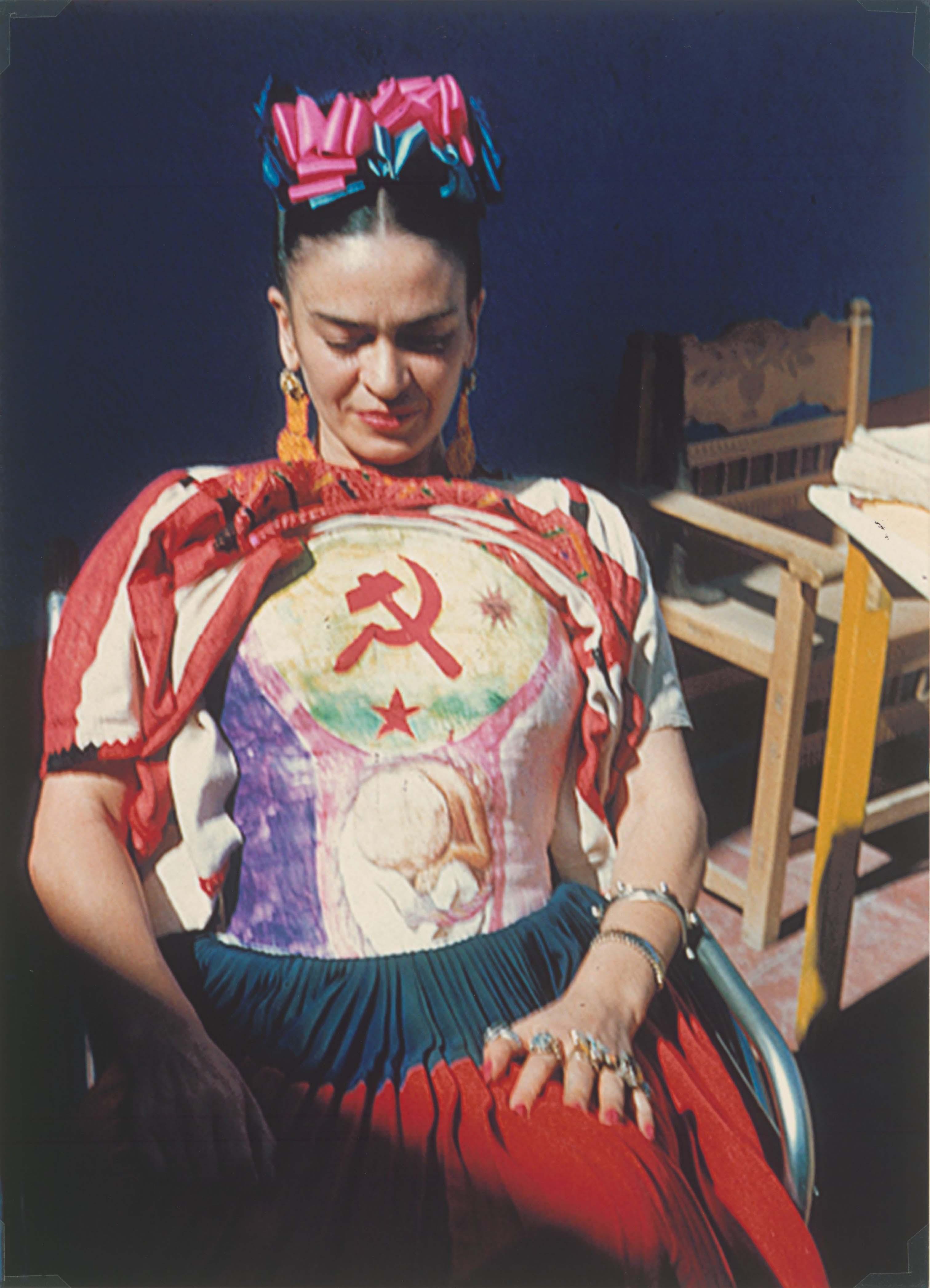 Frida Kahlo par Florence Arquin, vers 1951.
Collection privée © Diego Rivera and Frida
Kahlo archives, Bank of México, fiduciary in
the Frida Kahlo and Diego Rivera Museums
Trust
Autoportrait