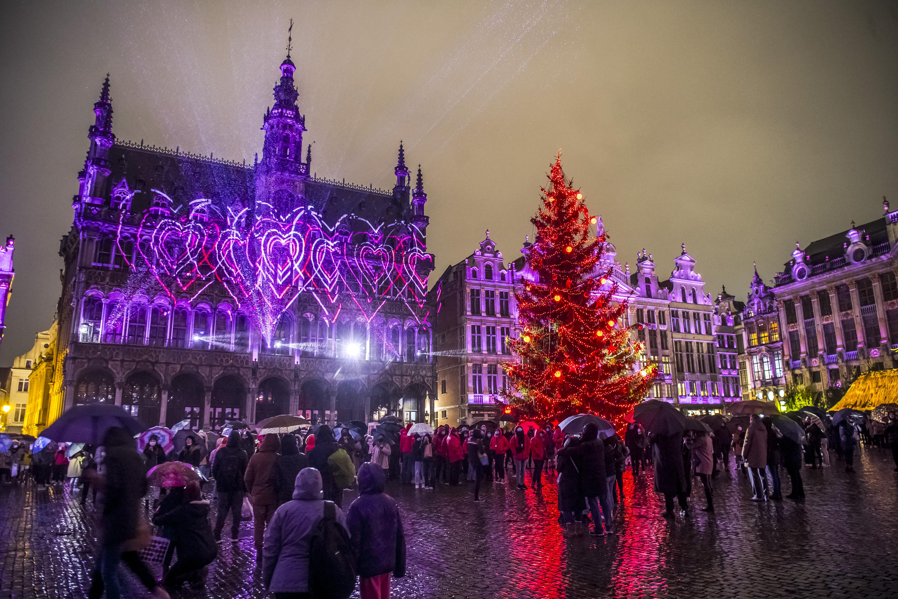 kerst in Brussel