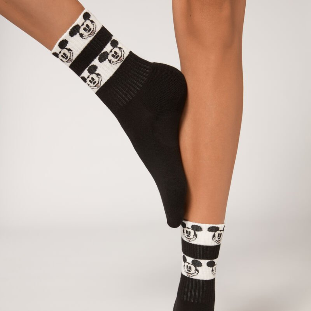 Chaussettes Courtes Mickey Mouse Disney, 4,00€ (Calzedonia)