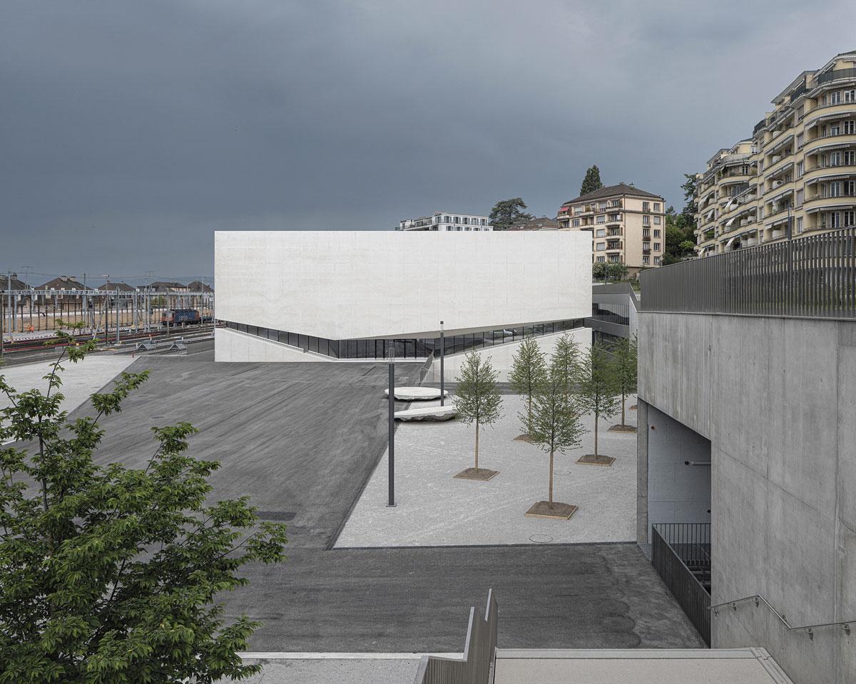 Lausanne, plateforme 10, le nouveau quartier des Arts.