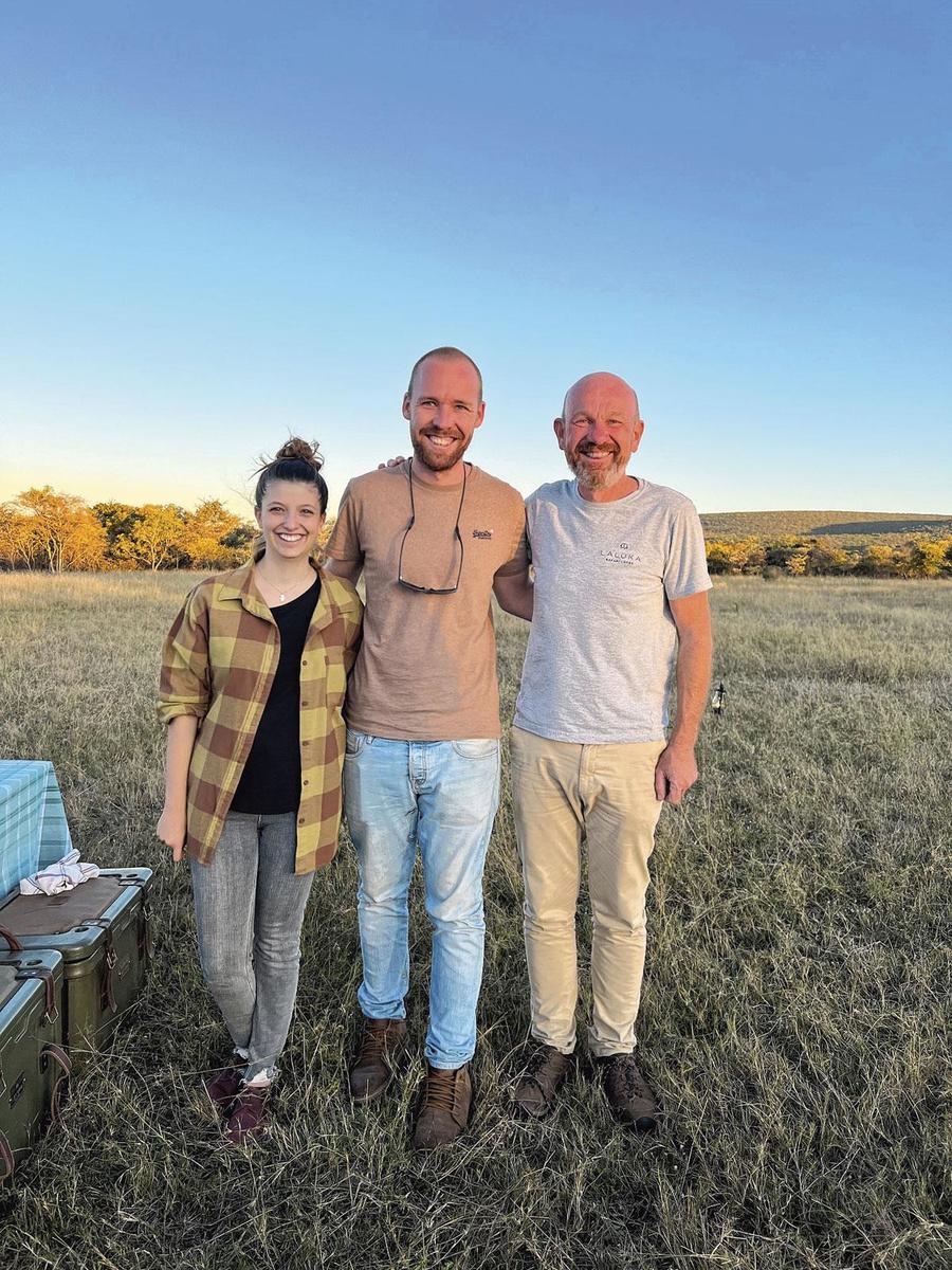 La Laluka Family Giulia, Simon et Didier Eeman, un clan soudé qui a voulu croire dans la réussite de son projet malgré le covid.