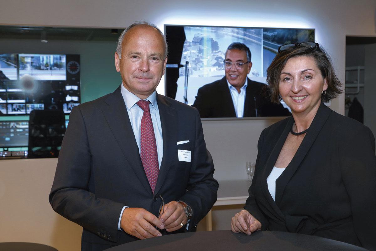 Pierre-Philippe Van Innis et Sophie Van Den Abeele, respectivement administrateur et directrice commerciale de Jopsa.