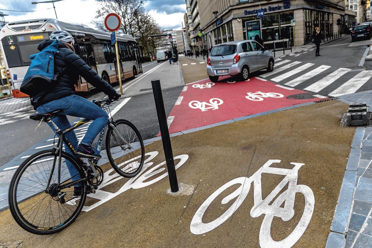 La capitale compte 71 kilomètres de pistes cyclables.