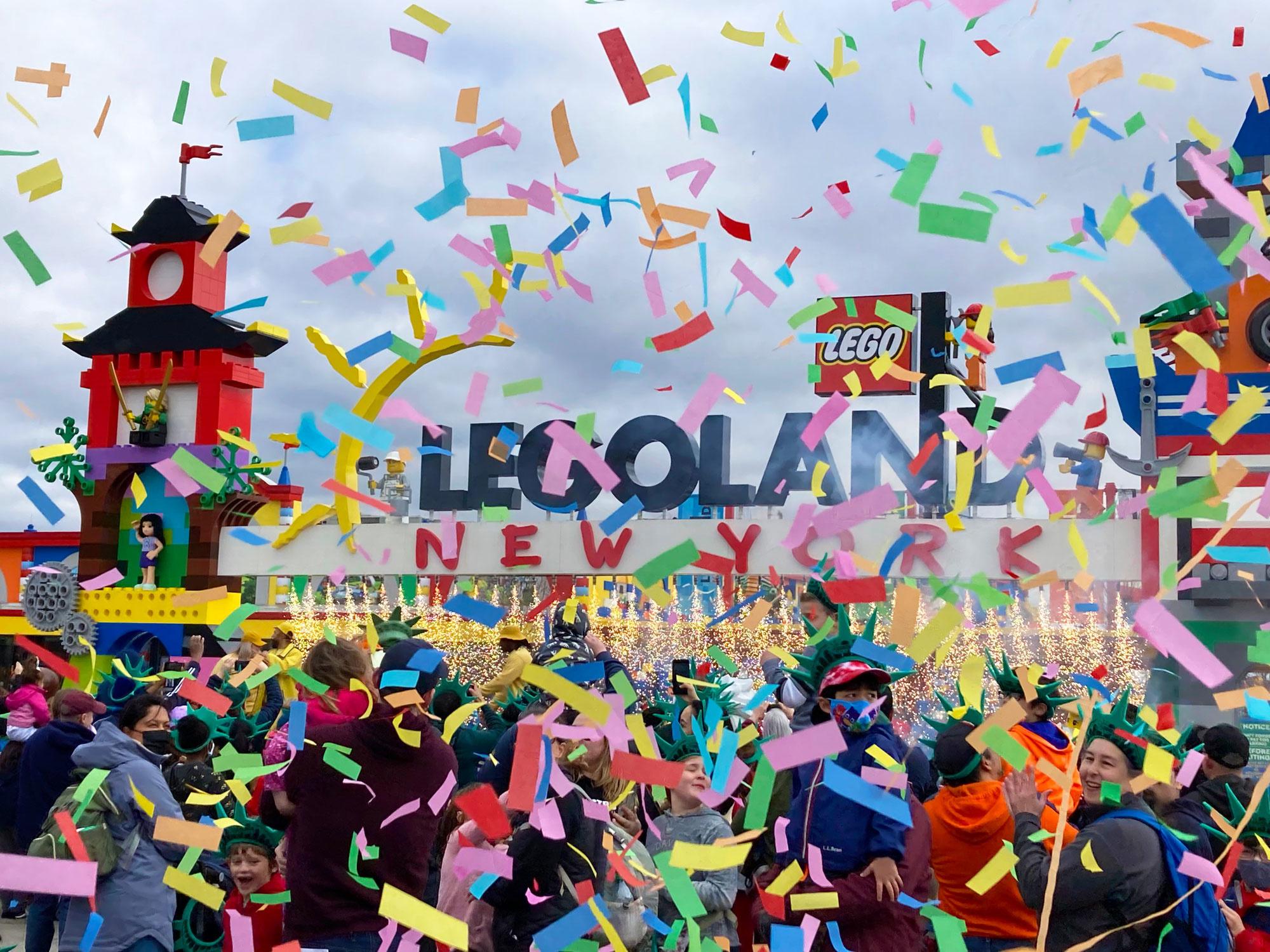 Ouverture de Legoland New York.