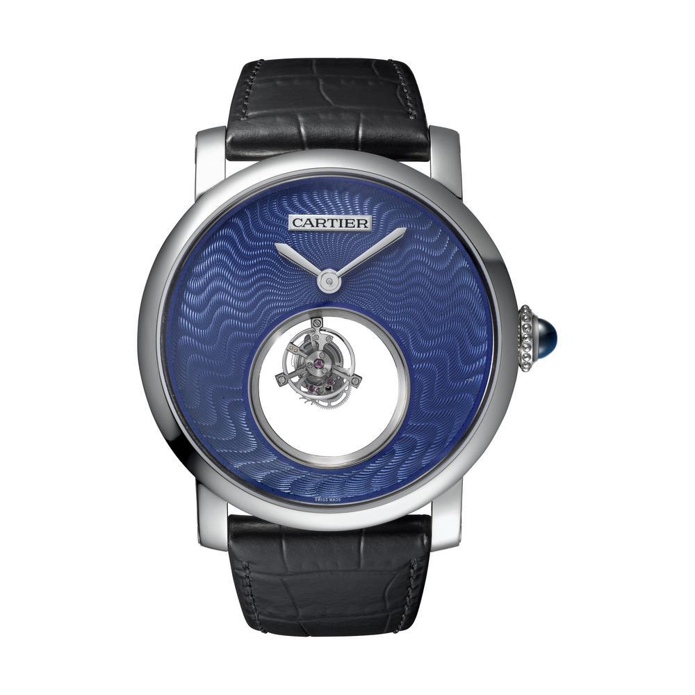 De rotonde met mysterieuze dubbele tourbillon.