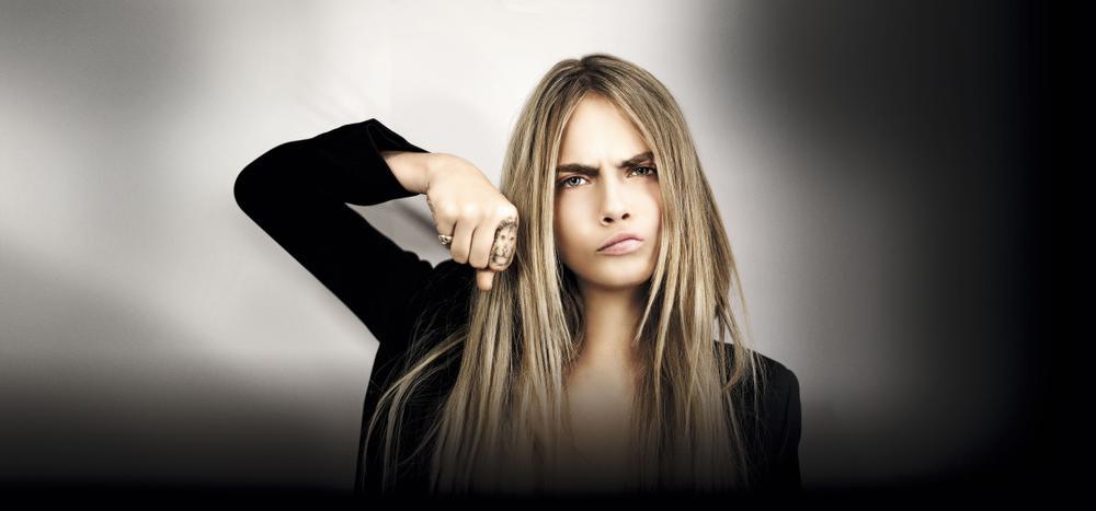 Cara Delevingne, de nieuwe ambassadrice van TAG Heuer.