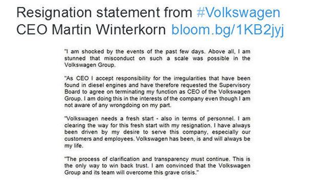statement Winterkorn