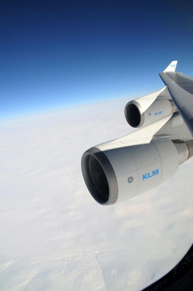 Een Boeing 747 van Air France KLM.