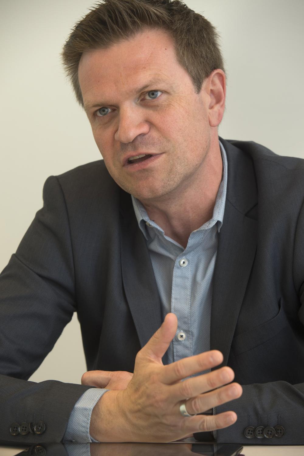 Jan De Vilder, sales executive bij SAP-SuccessFactors.