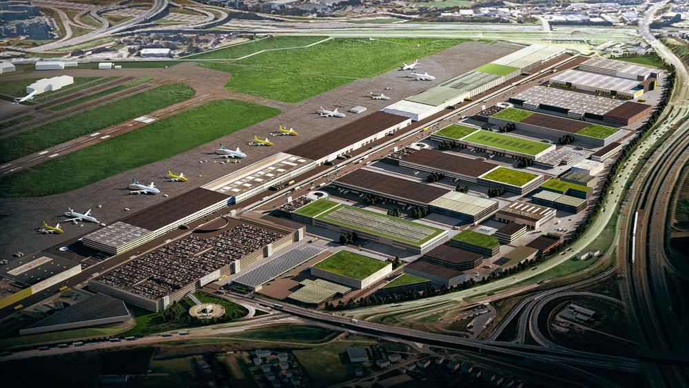 BRUSSELS AIRPORT Brussels Airport Company (BAC) start in december met de bouw van een nieuw logistiek gebouw van 55.000 vierkante meter.