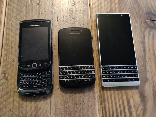 BlackBerry Torch 9800 - Q10 en de KEY2