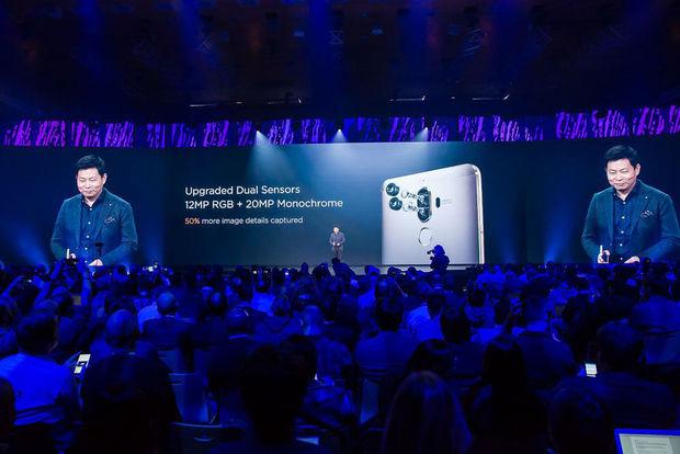 Huawei wil met Mate 9 concurrenten Apple en Samsung stap voor zijn