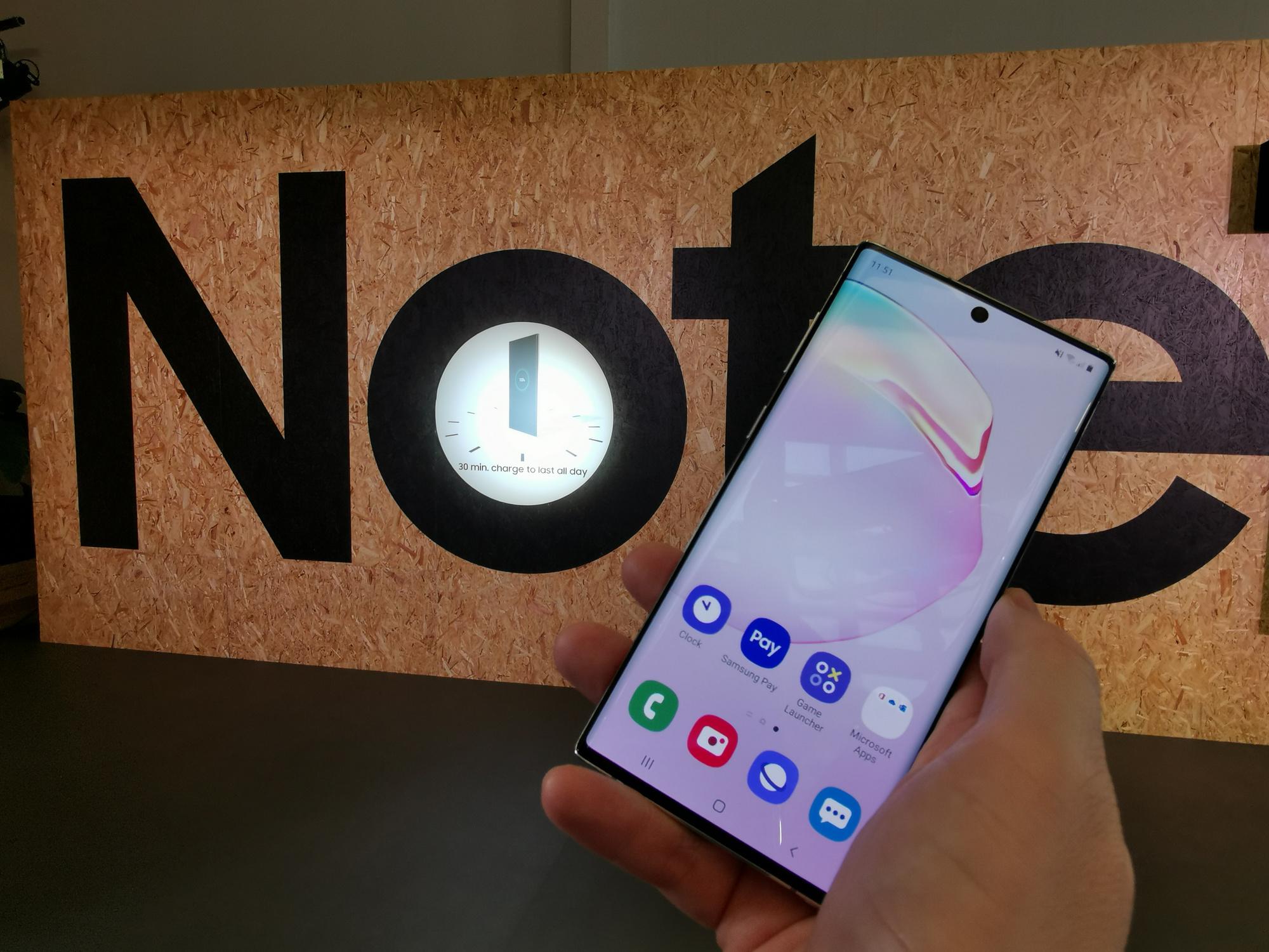 Samsung Galaxy Note10 komt in een maatje meer
