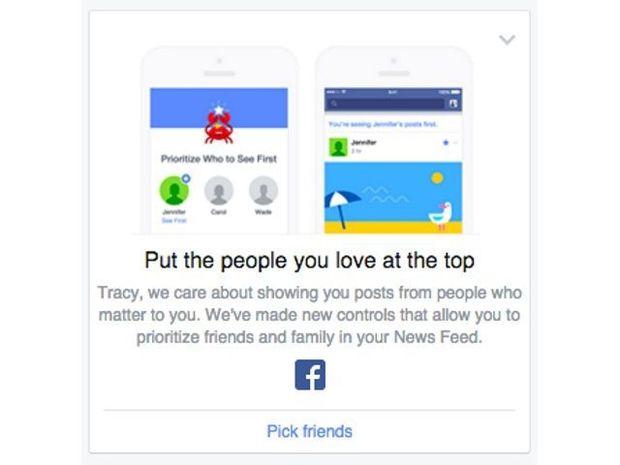 Facebook-gebruikers kunnen favoriete vrienden prioriteit geven