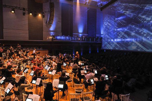 Brussels Philharmonic gebruikt de digitale partituren van Gustaf.