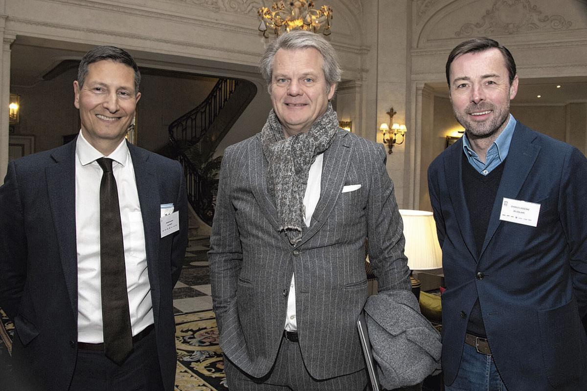 Jérôme Delaunay, country team head Benelux, chez Axa investment managers, Jacques Lefèvre, CEO de BPI Real Estate Belgium, et Charles Lasserre, administrateur de Bel Square.