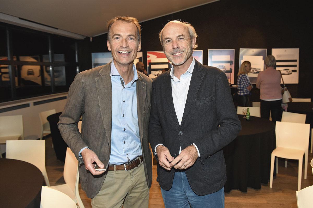 Réginald Elslander, business development manager chez Widnell Europe, et Michel Mabille, directeur des nouveaux développements chez IPM Group.