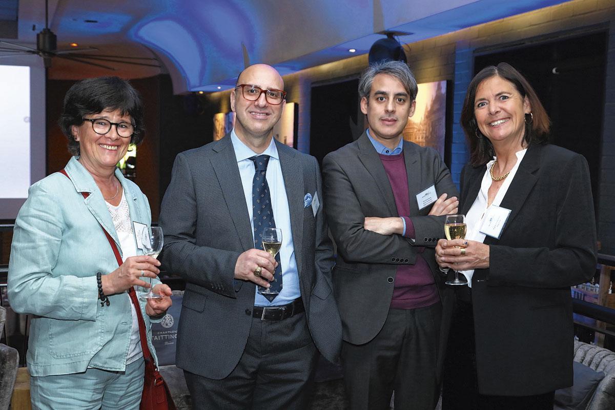 2. Fabienne Hennequin, chef de projet à la SPI, Adil Jabiri et Morad Khanchouli, respectivement directeur et directeur adjoint de Maghreb Arab Press, et Brigitte Zimmermann, magistrate.