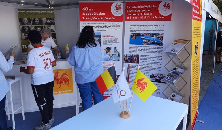 La Fédération Wallonie-Bruxelles participe au Village de la Francophonie à Djerba en marge du Sommet de la Francophonie.