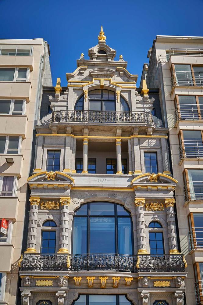 La Villa Maritza située sur la Promenade Albert 1 à Ostende 