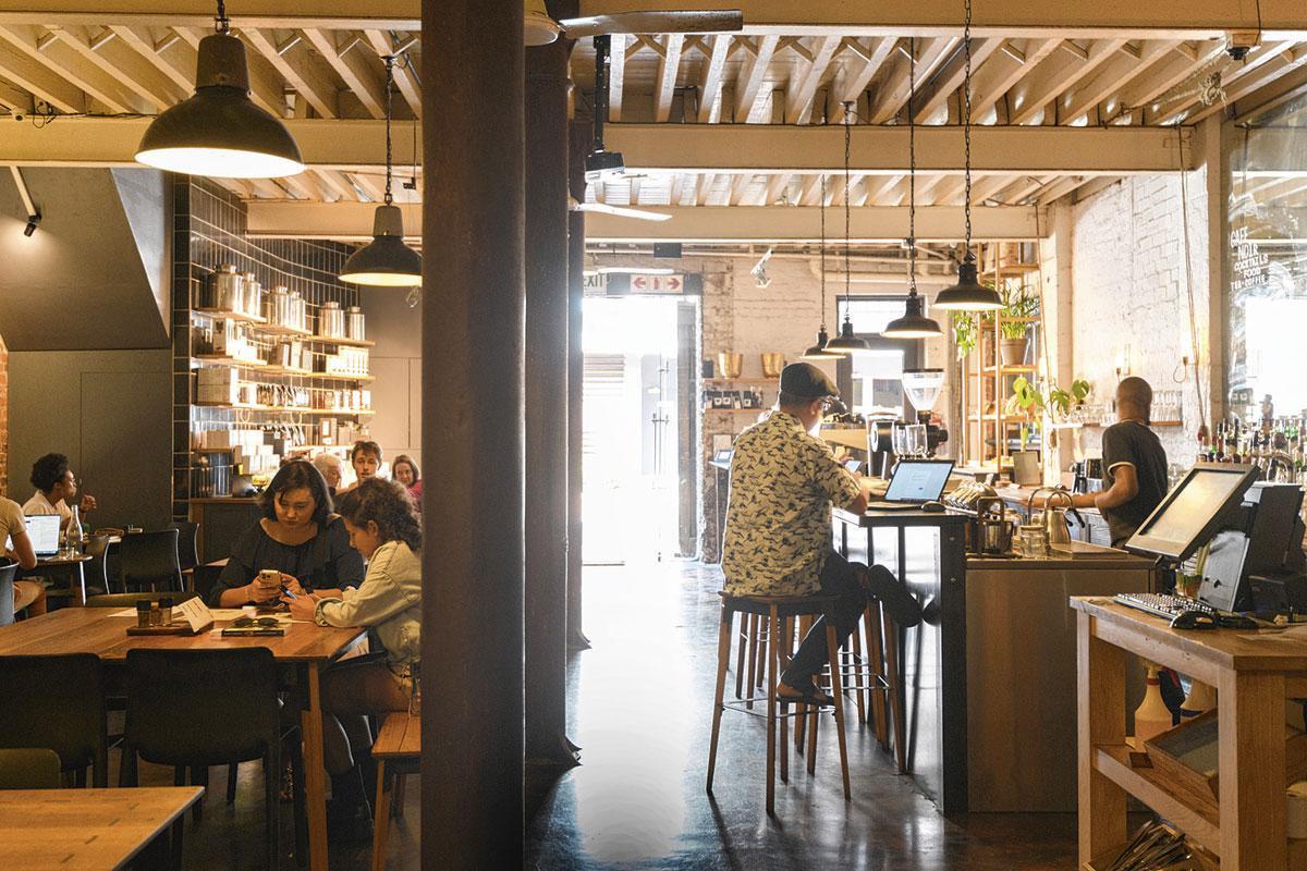 Le Café Origin, où l'on déguste les meilleurs blends de la ville.