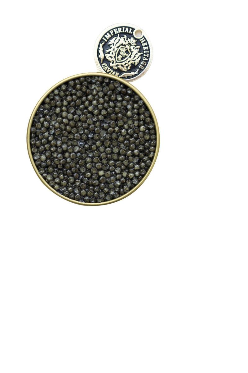 Oscietra Royal Imperial Heritage Caviar ,vanaf ?69,45 voor 30 g www.imperialheritage.com