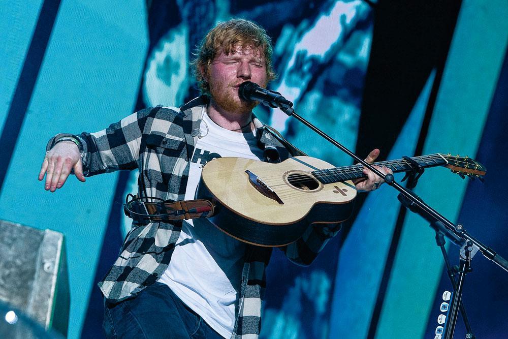 ED SHEERAN Waanzinnig populair op Spotify.