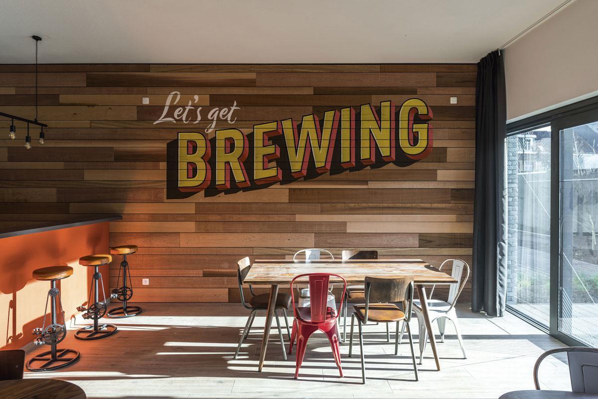 THE BREWERY Het huurconcept voor jonge starters van Upgrade Estate schrijft zich in het concept van real-estate-as-a-service.