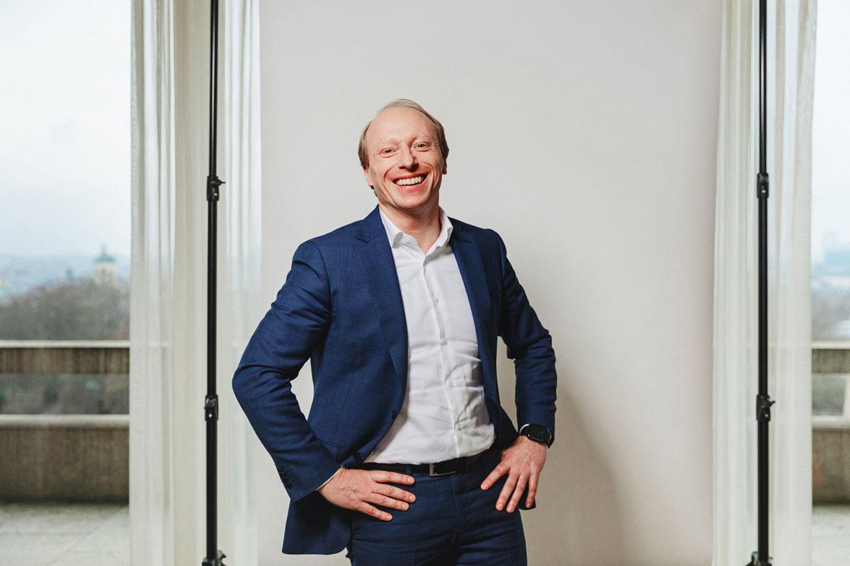 Peter Adams, CEO van ING België.