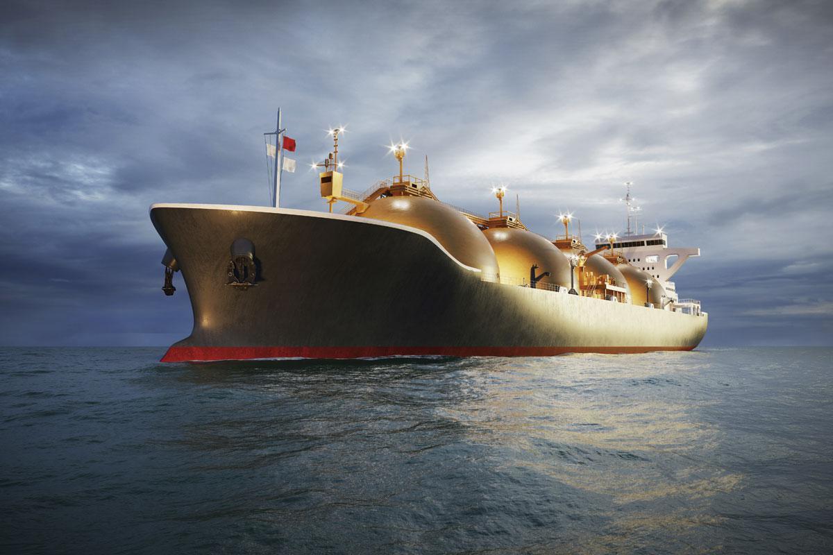 LNG-TERMINAL Er zit niet veel rek op de mondiale productiecapaciteit van vloeibaar gas, en alle schepen zijn al in gebruik.